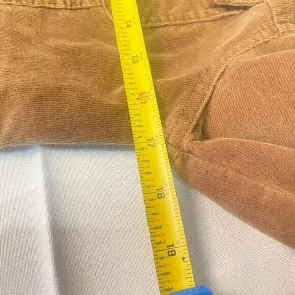 Aeropostale Womens Chocolate Brown  Fine Corduroy Jacket Size M Trucker Jacket - Picture 9 of 11